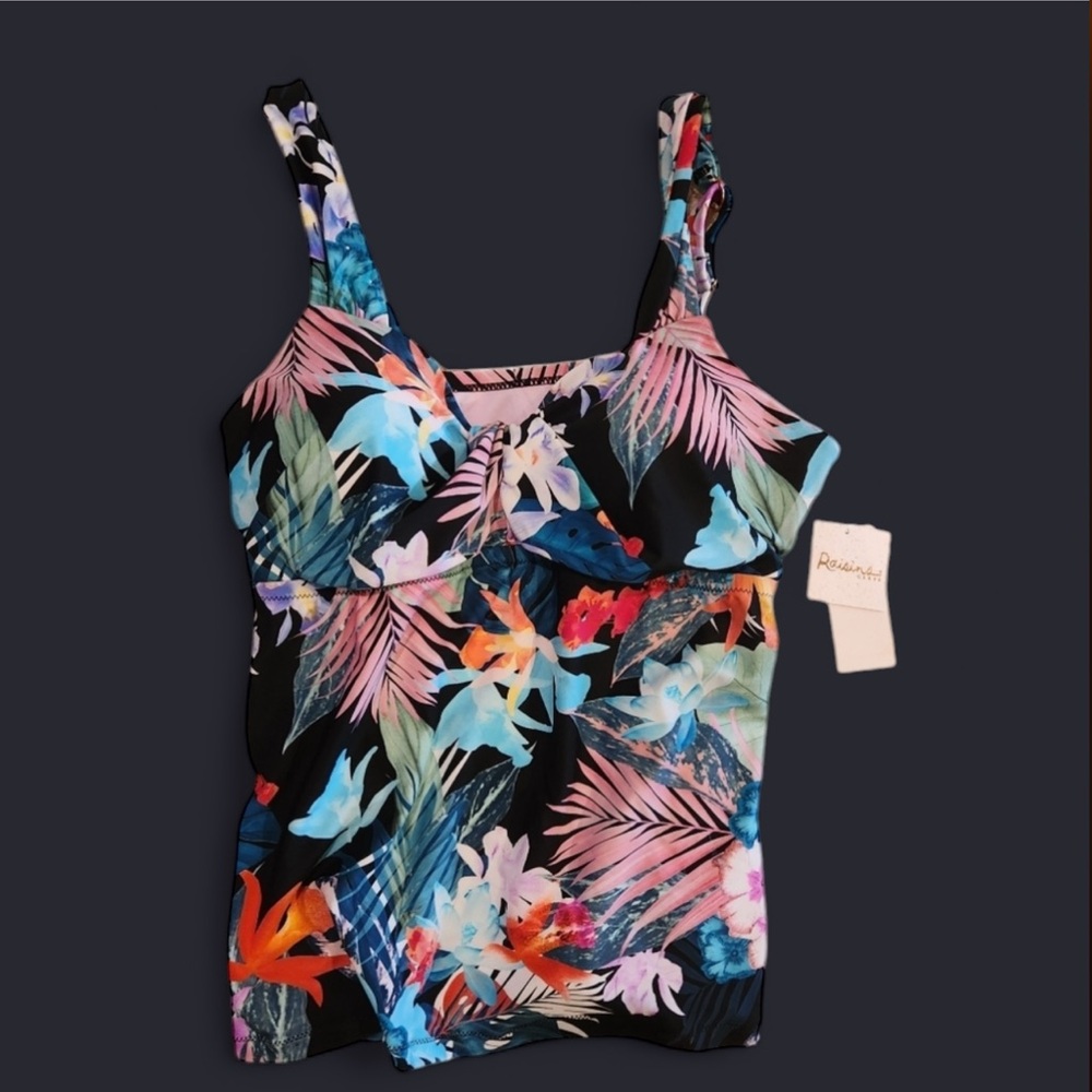 ✨NWT Raisins Sunny Isles Rimini Tankini Swim Top - Picture 4 of 8
